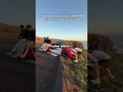 Car Mat Almost Destroys McLaren π€―