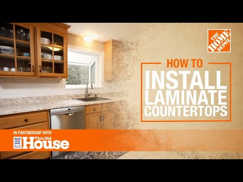 How to Install Laminate Countertops