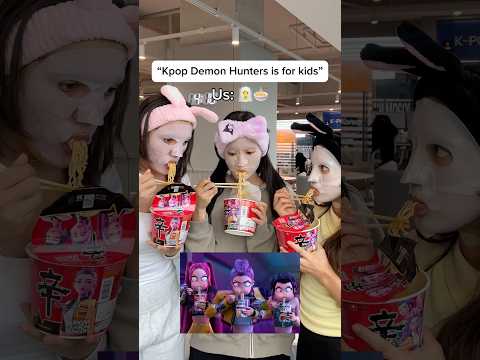 Kpop Demon Hunters is for kids 👧 #kpopdemonhunter