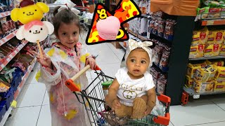 Hafsa Market Alışverişinde ! Çocuklara Yönelik Video ! Çocuk Videoları