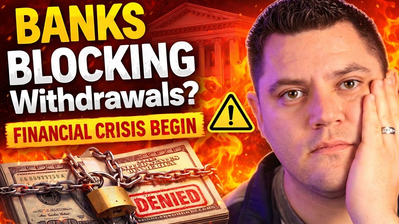 Banks BLOCKING Withdrawals? | Financial CRISIS Begin