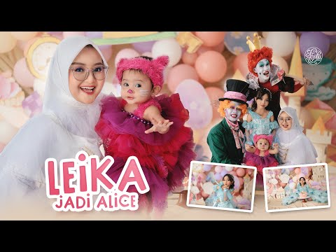 BUNDA ANTER LEIKA FOTO BIRTHDAY JADI ALICE IN WONDERLAND DI SKRATTA 😍 ADIK BAYI LEXIE JADI KUCING