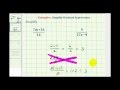 Simplifying Rational Expressions Concepts