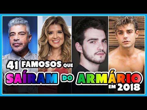 41 FAMOSOS que SAÍRAM do ARMÁRIO em 2018 | GAYTROSPECTIVA 2018 | Põe Na Roda