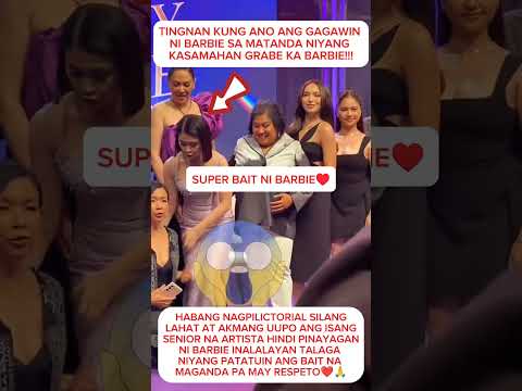 BARBIE FORTEZA: #SHOCKING ANG GINAWA SA MATANDANG ARTISTA GRABE! #shocking #touching #sweet #kind