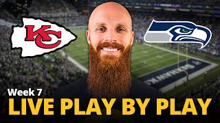 Chiefs vs Seahawks LIVE play by play reaction! | Week 7