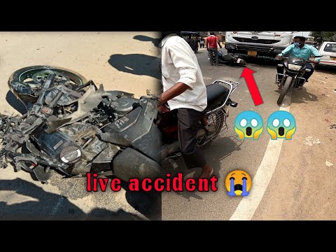 Socha Nahi Tha kya  aisa hoga 😱 | live accident 😭 | my 2nd motovlog | ktm rc 200 modified |