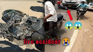 Socha Nahi Tha kya  aisa hoga 😱 | live accident 😭 | my 2nd motovlog | ktm rc 200 modified |