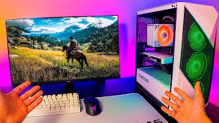 MONTEI UM PC GAMER CUSTO BENEFICIO QUE RODA TUDO NO ULTRA EM 2025 FIZ A MONTAGEM E TESTES EM JOGOS