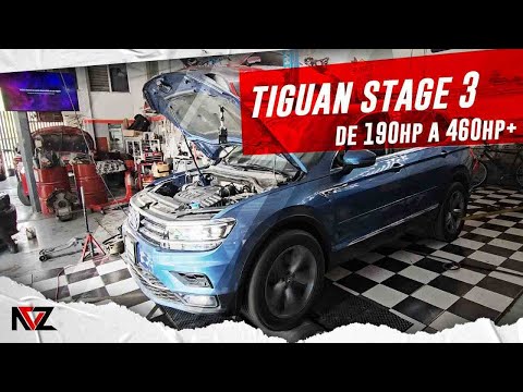 TIGUAN R LINE 2.0T EA888 GEN3B |BIG TURBO DE BALEROS CON MODS SIMPLES PARA GANAR MAS DE 400HP