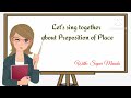 Understanding Prepositions of Place