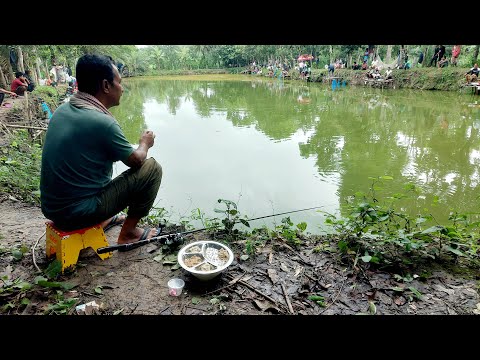 লালন ফিশিং জোনে মাছ শিকারের লাইভ দৃশ্য 🎣