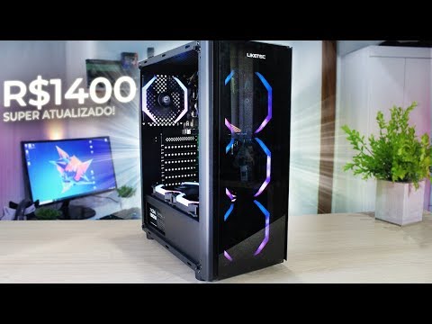 PC Gamer Barato (R$1400) Roda Muitos Jogos - Montagem e Testes 2019