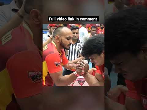 Rahul Panickar activates God Mode against Akash Kumar #armwrestling #viralshorts2022 #shortsviral