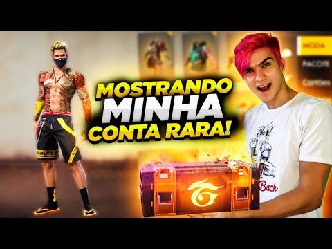 MOSTREI MINHA CONTA RELÍQUIA COM PRESENTES EXCLUSIVOS DA GARENA!