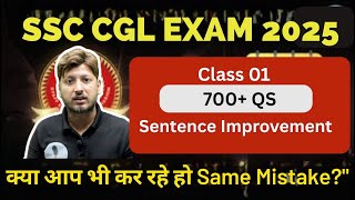 CLASS 01  Sentence Improvement का FINAL WAR! 💣 100 Killer MCQs” Snkalp batch Part -2