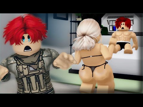 SOLDADO TEVE UMA SURPRESA AO VOLTAR DA GUERRA! | 👍 Compilado #roblox #brookhaven