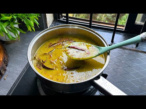 এই ঘন ডাল গরম ভাতের পাতে থাকলে মাছ,মাংস,ডিম,ভাজি,শবজি কোনো কিছুই লাগেনা