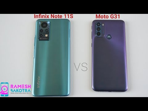 (ENGLISH) Infinix Note 11S vs Motorola Moto G31 SpeedTest and Camera Comparison