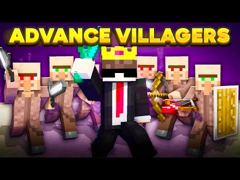 I Made Villagers Beat Minecraft For Me