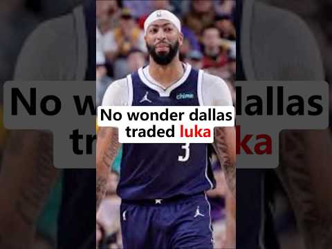 No wonder Dallas reached out to Lakers to trade luka #nba #basketball #anthonydavis #lukadoncic