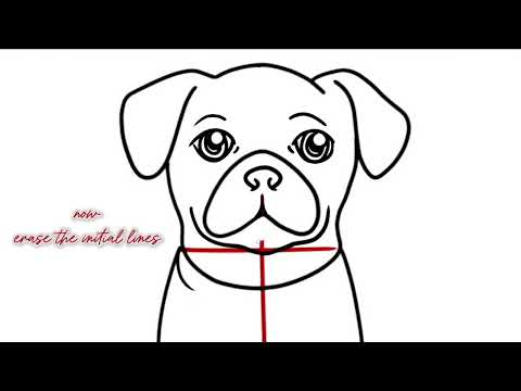 ᡣ𐭩 How to Draw a Cute Dog Step by Step Art Tutorial | Isketchrandom ᡣ𐭩