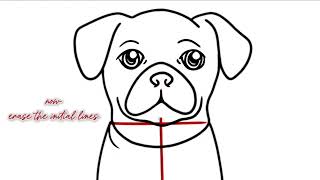 ᡣ𐭩 How to Draw a Cute Dog Step by Step Art Tutorial | Isketchrandom ᡣ𐭩