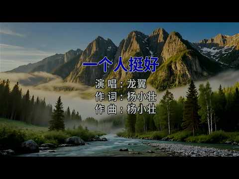 一个人挺好-龙翼-伴奏 KARAOKE