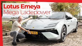 420kW Ladeleistung! 14 Minuten von 10% auf 80% - Der Lotus Emeya haut beim Laden alle weg!