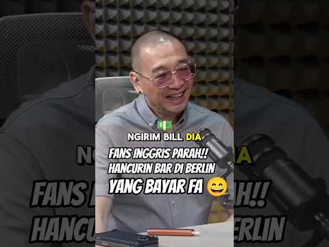 Coach Justin : Fans Inggris Merusak, Yang Bayar FA Inggris 🤣🤣!!