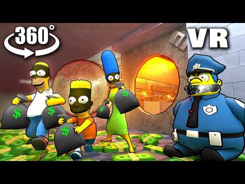 VR 360掳 The SIMPSONS BANK ROBBERY