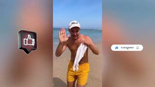 Lifehack for the beach 🏝️ #lifehack #tiktok #beach