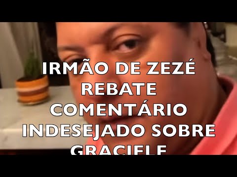 IRMÃO DE ZEZÉ REBATE COMENTÁRIO INDESEJADO SOBRE GRACIELE