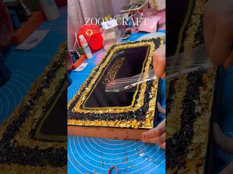 Customised resin box black and golden best gift for weddings #ideas #love viral video #diy