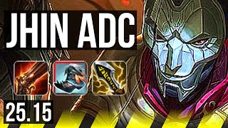 JHIN & Morgana vs YUNARA & Nautilus (ADC) | Quadra, 95k DMG, 29/6/20, Legendary | KR Master | 25.15