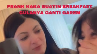 Prank ka @sarahkeihll buatin susu tapi gulanya ganti garem 🤣
