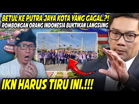 TERBUKTI SEKARANG❗INI YANG DI CONTOHI IKN INDONESIA⁈ PUTRA JAYA MALAYSIA TERNYATA SEMEGAH INI‼