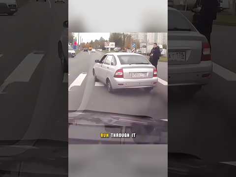Driver Runs Red light #dashcam #driving #viralshort