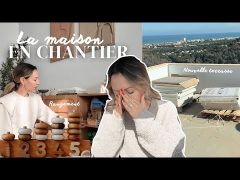 La maison en chantier !