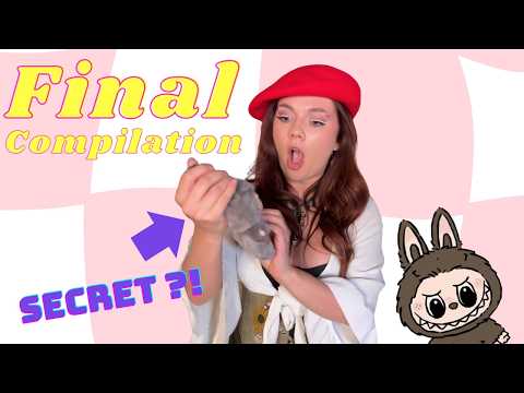 Labubu unboxing Finale Part three the grand reveal! Compilation part 3