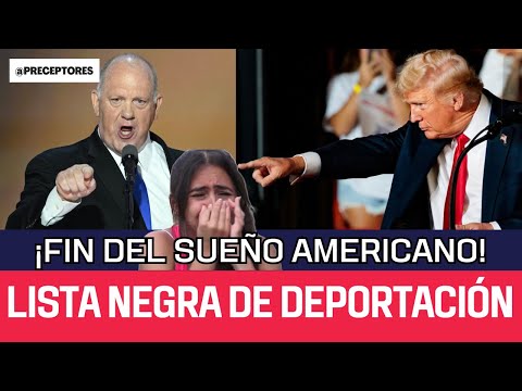 ULTIMA HORA ! Trump y Homan revelan la lista negra: ¡Estos son los primeros en irse!