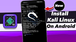 How To Install Kali Linux On Android (NO ROOT) // Kali Linux 2025