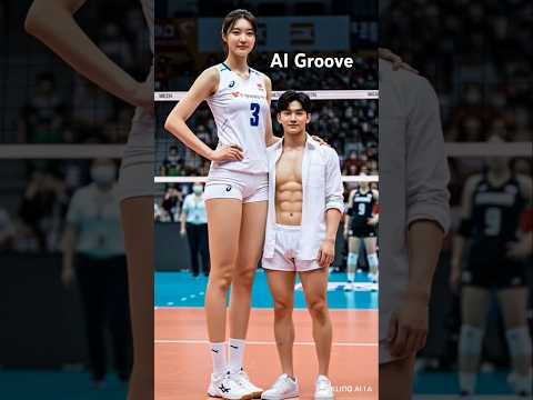 미녀 배구선수의 돌발 행동 Unexpected Behavior of a Beautiful Volleyball Player 美女バレーボール選手の予期せぬ行動 #배구#volleyball