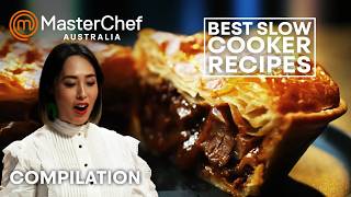 MasterChef Australia Best Slow Cooker Recipes | Duck Egg, BBQ Beef & Romesco