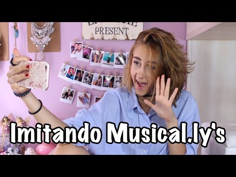 IMITANDO VUESTROS MUSICAL.LY'S | ItsJudith