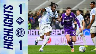 NON BASTA ESPOSITO: FINISCE IN PARITÀ A FIRENZE | FIORENTINA 1-1 INTER | SERIE A 25/26 HIGHLIGHTS
