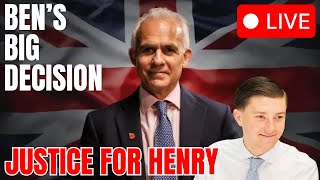 Ben Habib's bid to Unite - Justice for Henry - LIVE at 8pm UK time