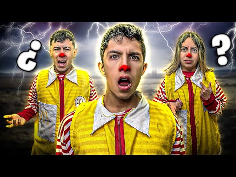 ¡UNO de NOSOTROS SERÁ el PRÓXIMO PAYASO ASESINO de MC DONALDS!