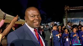 Burka SDA  Church Choir performing live my God is bigger Than Mountain