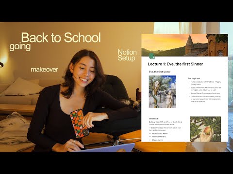 Starting a new Semester: New Hair, First day of School, Notion Student Setup